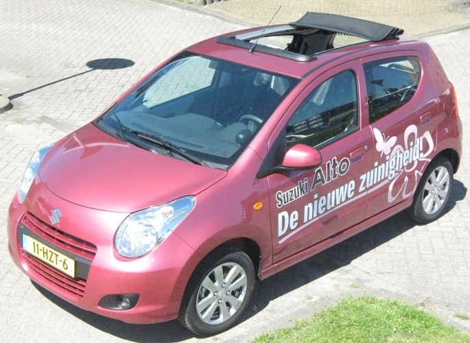 Suzuki Alto met open dak (sunroof) bij ACE Automotive